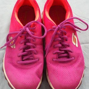 Pink Sketchers Sketch Air Memory Foam Sneakers